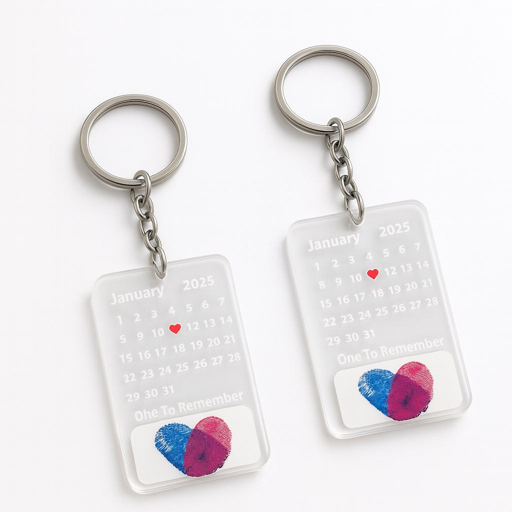 LoversPrint™ Fingerprint Keychains Kit
