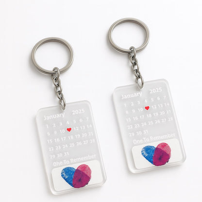 LoversPrint™ Fingerprint Keychains Kit